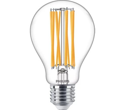 LED lemputė PHILIPS Classic, A60, E27, 10,5W (=100W), 4000K, 1521 lm, filamentinė, šaltai baltos sp.