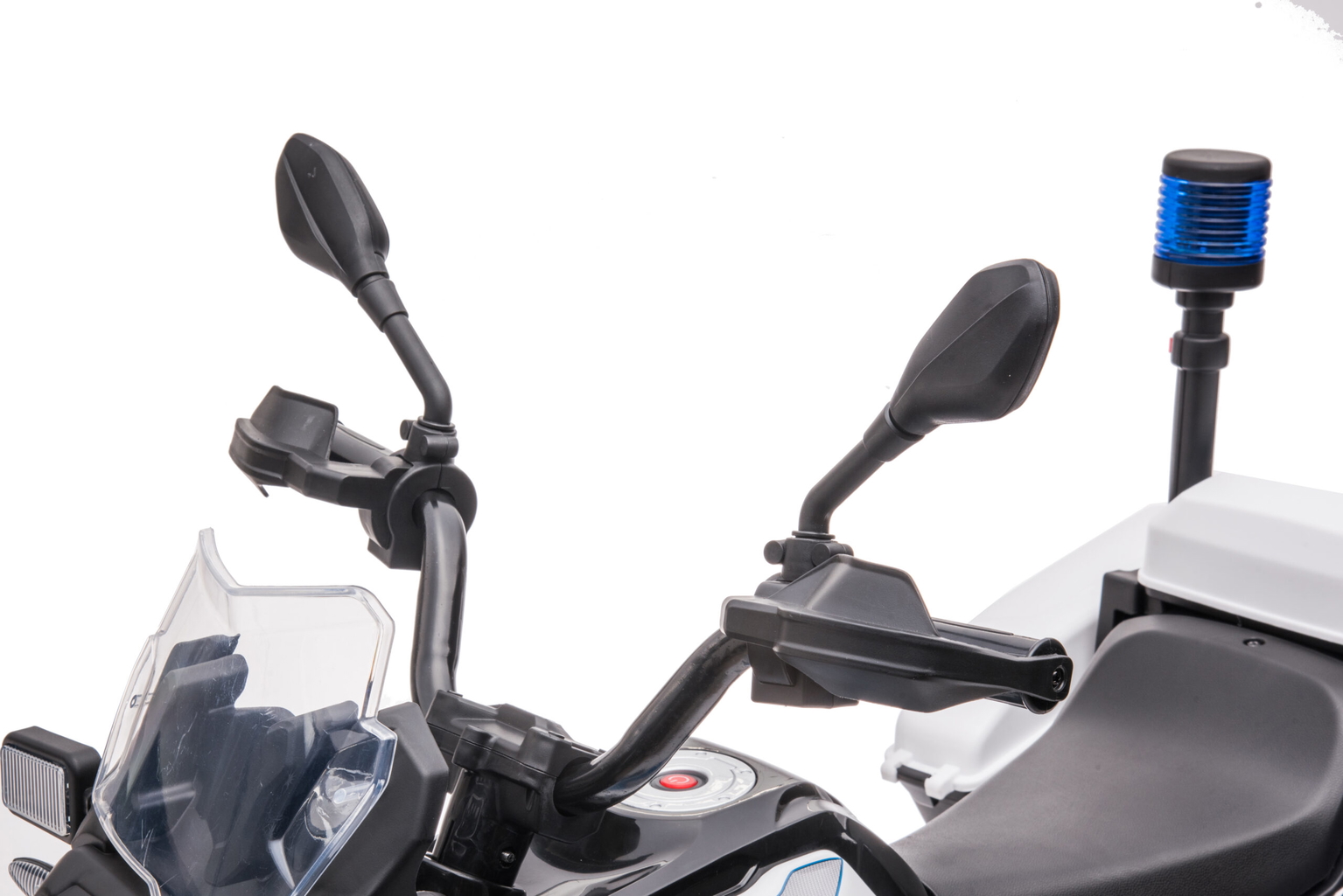 Vaikiškas elektrinis policijos motociklas "BMW F850 GS" - 5
