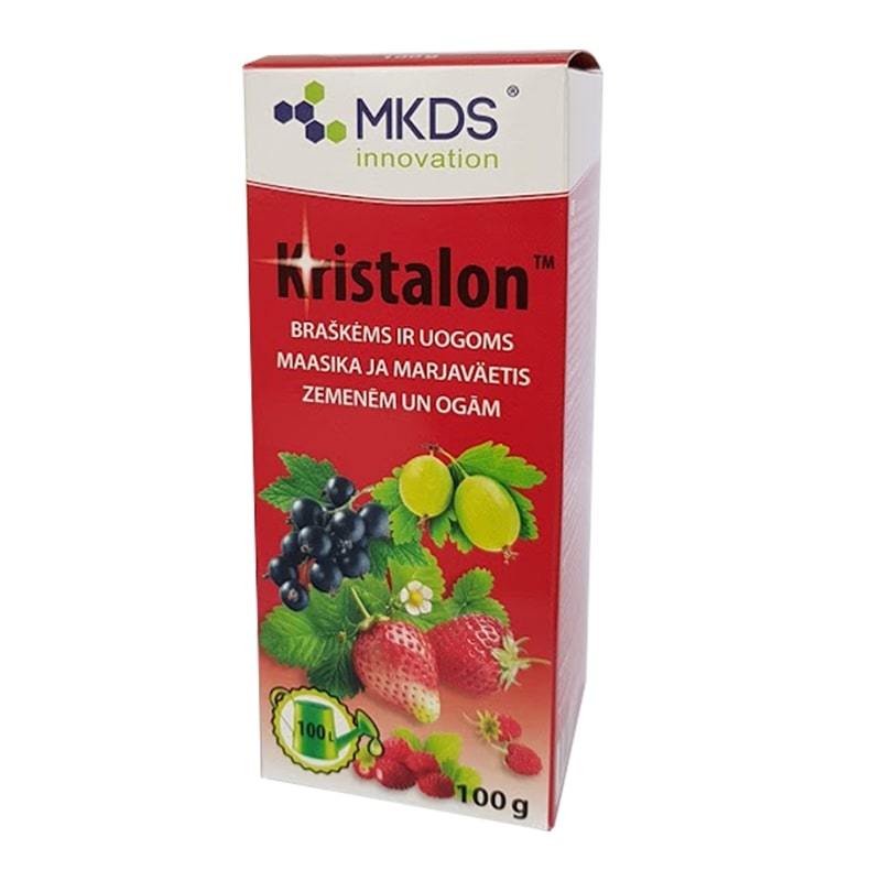 Braškių ir uogų trąšos Kristalon Raudonas, 100 g