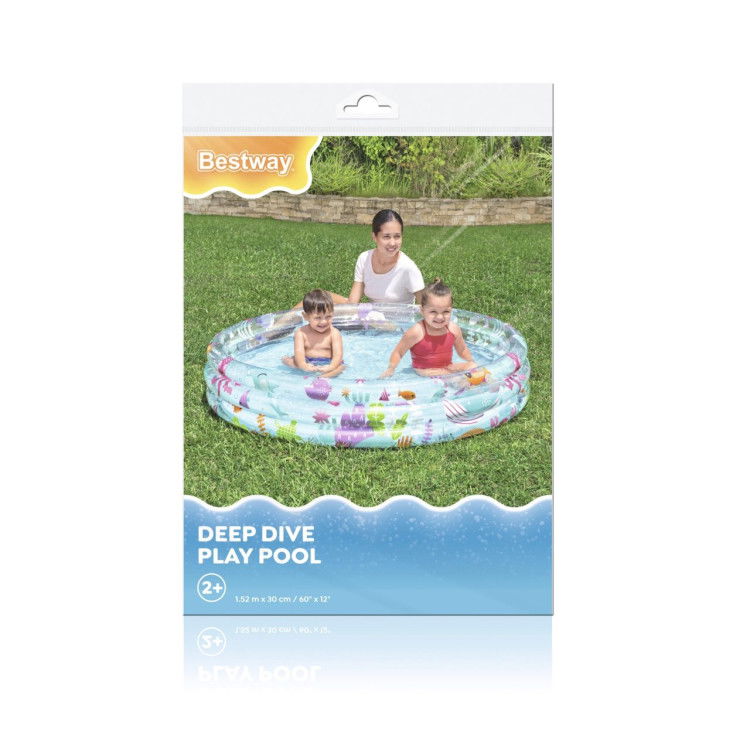 Pripučiamas baseinas BESTWAY Sea World, 152 x 30 cm - 4