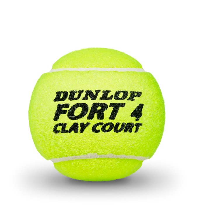 Teniso kamuoliukai Dunlop FORT CLAY COURT 4-tin ITF-1