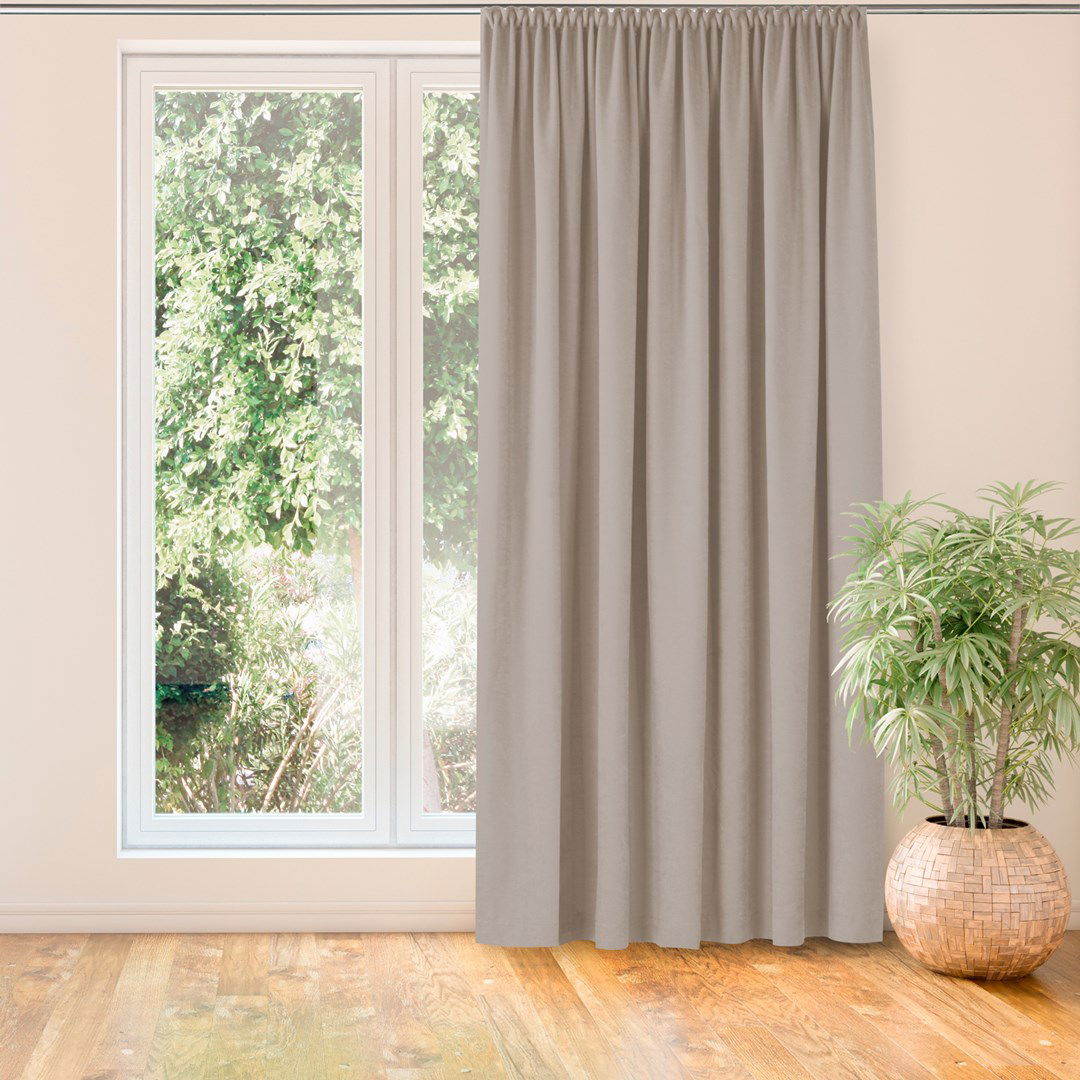 Naktinė užuolaida MILANA POWDERY PLEAT, 220x225 cm - 2