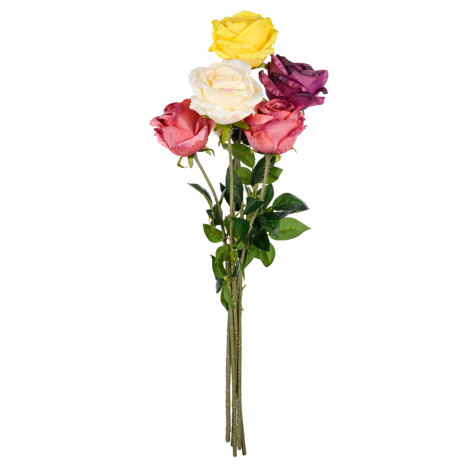 Dirbtinė gėlė ELEMENTS SENSE Rose, įvairių sp., 79 cm - 5