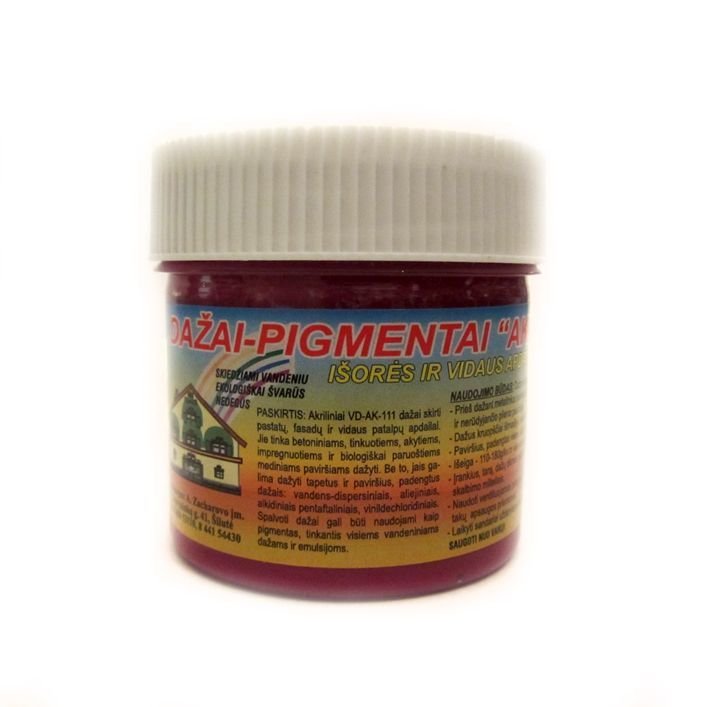Dažų pigmentas AKRILEN, vyšninės sp., 350 g