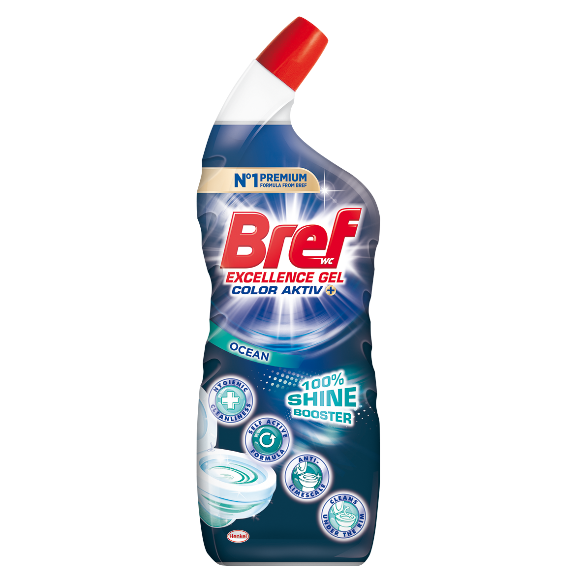WC valiklis BREF 10 x Effect Max White Arctic, 700 ml