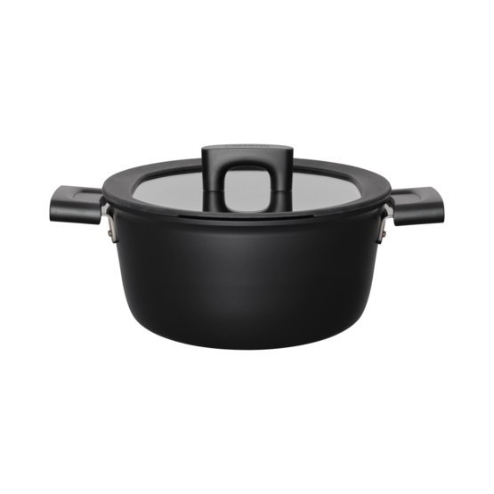Puodas FISKARS Hard Face, su dangčiu, tinka indukcinei viryklei, ø 22 cm, 3,5 L-0