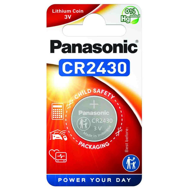 Elementas PANASONIC CR2430/1B
