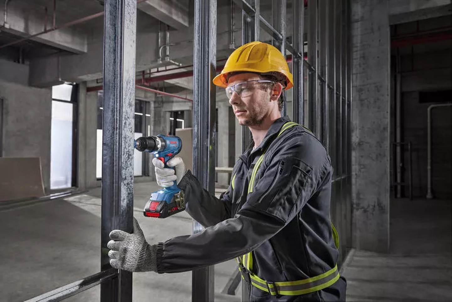 Akumuliatorinis smūginis gręžtuvas BOSCH GSB 18V-65, 18 V, 4,0 Ah Li-ion, 65/31 Nm - 4