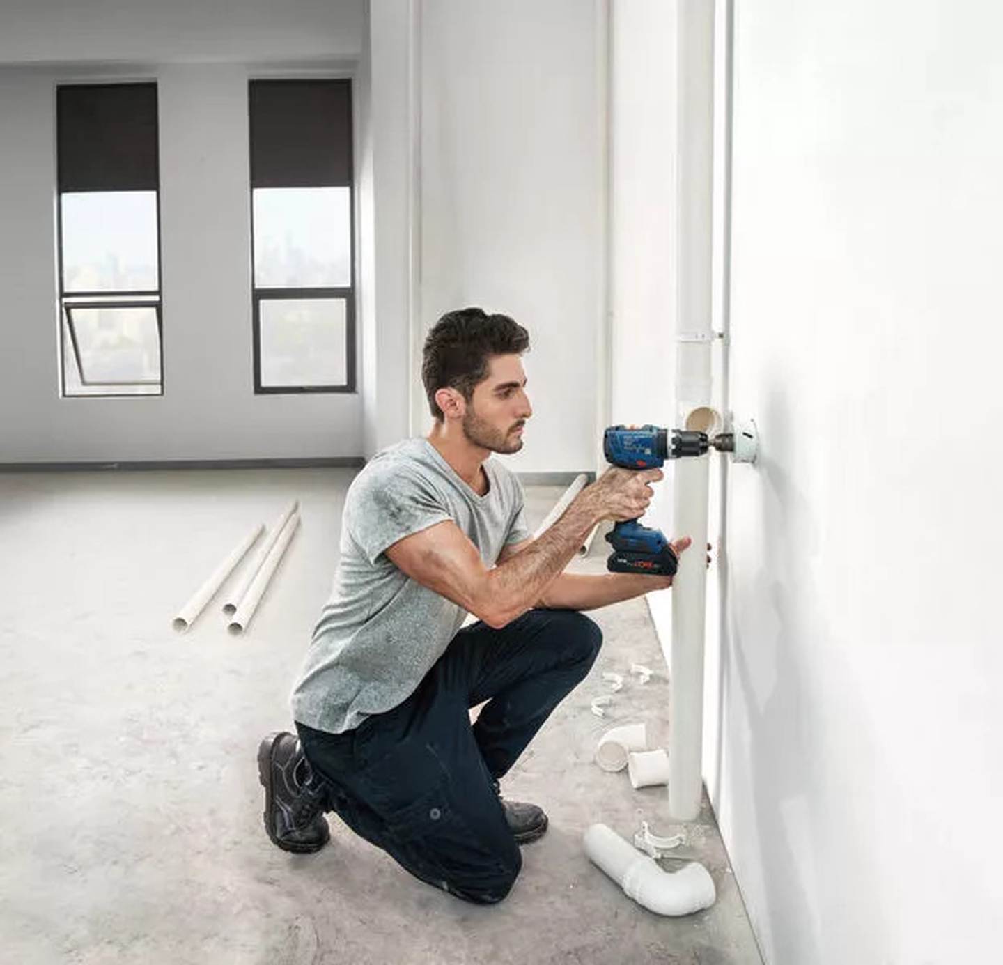 Akumuliatorinis smūginis gręžtuvas BOSCH GSB 18V-65, 18 V, 4,0 Ah Li-ion, 65/31 Nm - 5