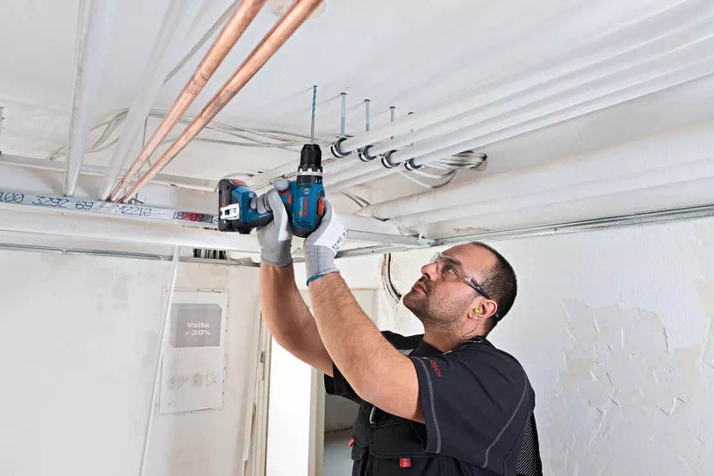 Akumuliatorinis smūginis gręžtuvas BOSCH GSB 18V-65, 18 V, 4,0 Ah Li-ion, 65/31 Nm-1