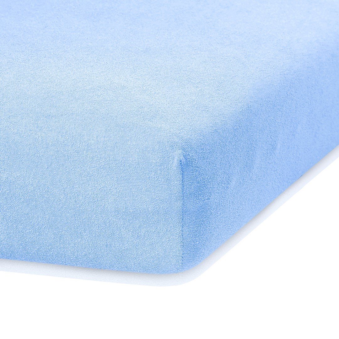 Frotinė paklodė su guma Ameliahome RUBY Blue, 120x200 cm - 7
