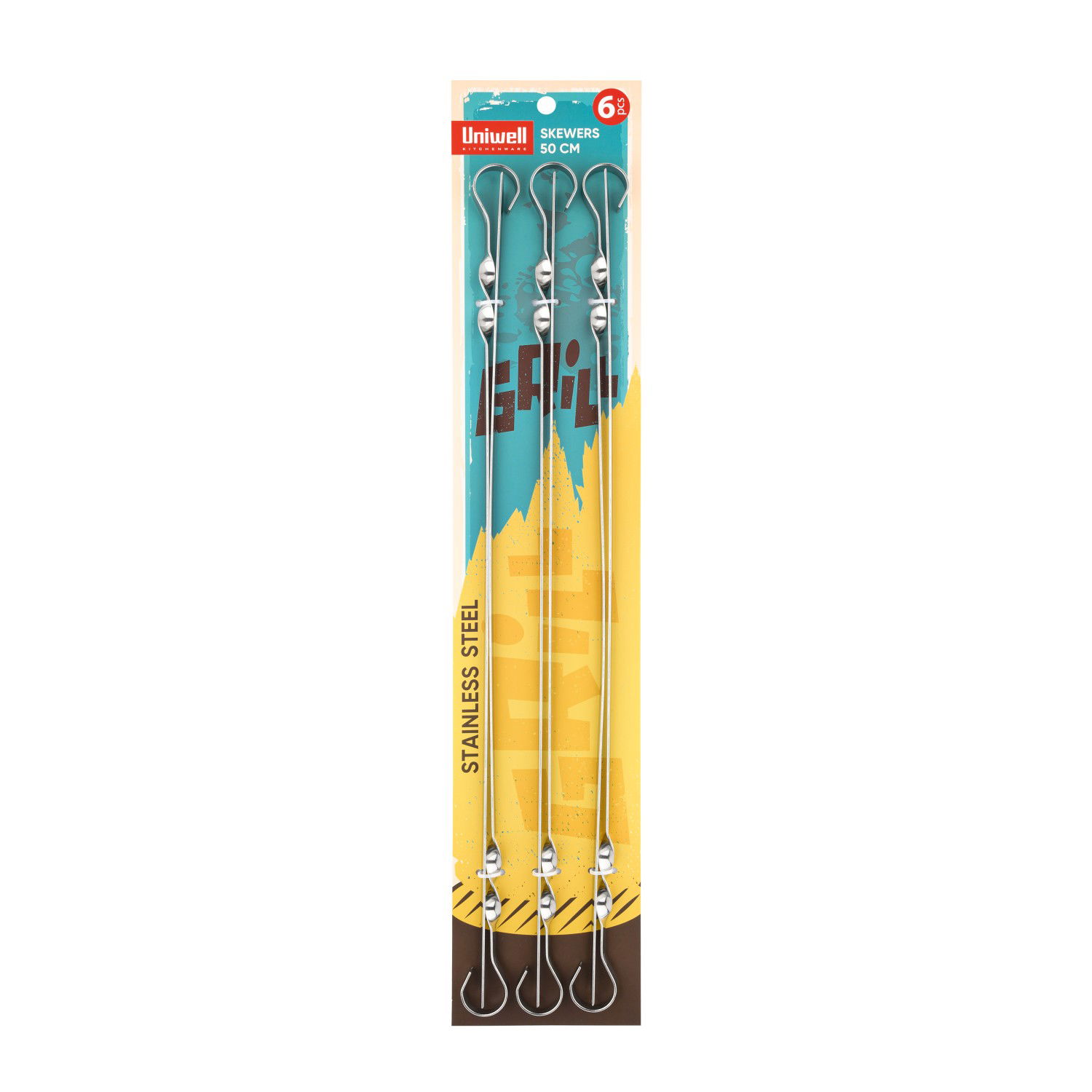 Iešmų rinkinys UNIWELL, 6 vnt, 50 cm-0