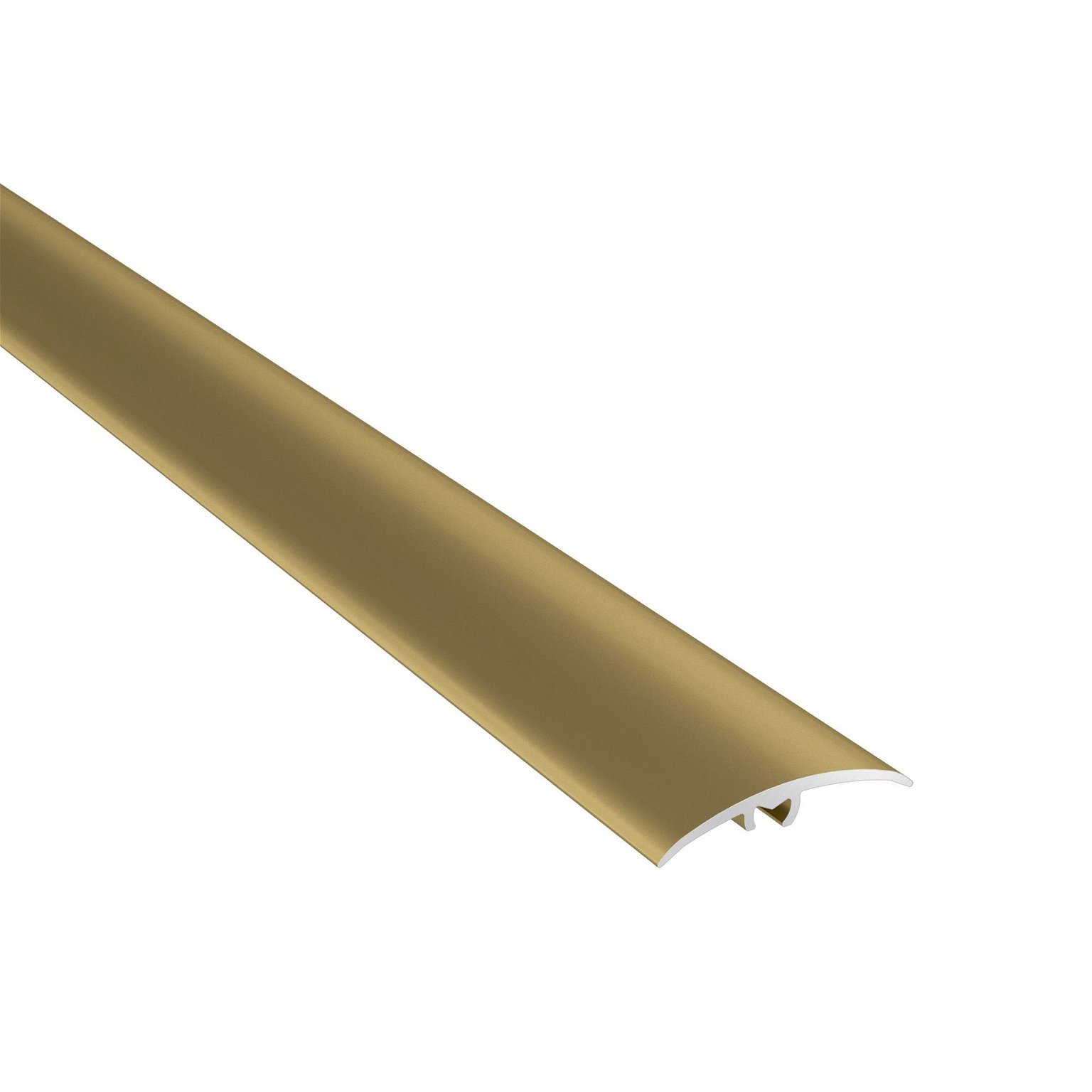 Universali aliumininė grindų juostelė CS1 A2, aukso sp., 37 mm pločio, 93 cm ilgio