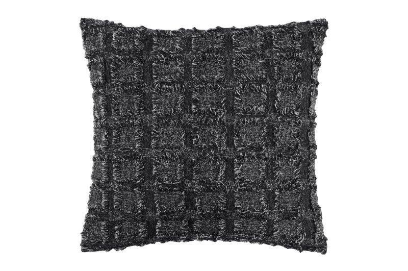 Dekoratyvinė pagalvėlė BARKLAY, juodos sp. 40 x 40 cm, 87 % poliesteris, 13 % viskozė