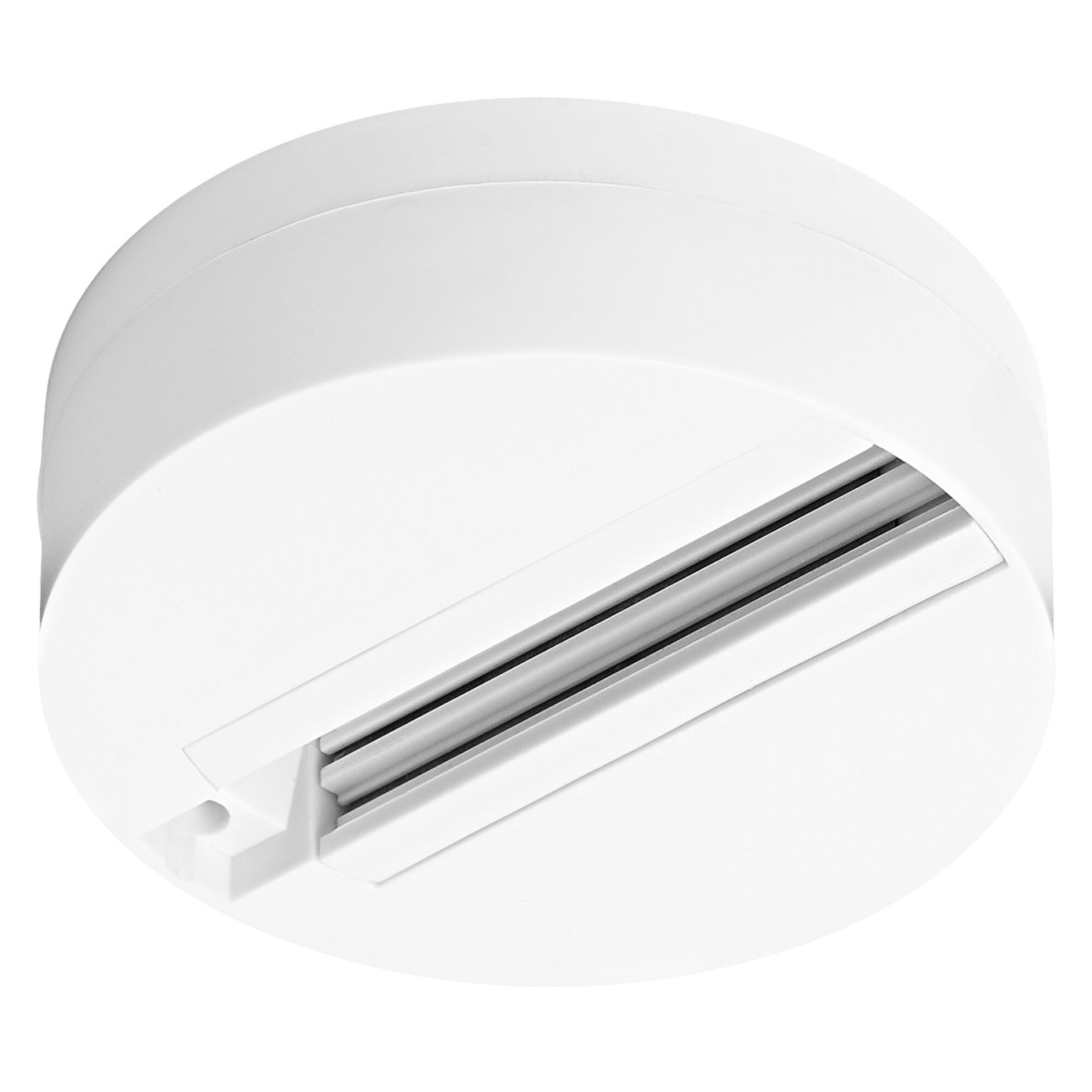 Paviršinio montavimo bazė LEDVANCE TRACKLIGHT ROUND BASE, apvali, balta, ø10x3,2cm-0