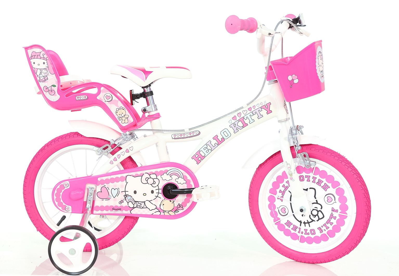 Vaikiškas dviratis Dino Bikes HELLO KITTY, 16″-0