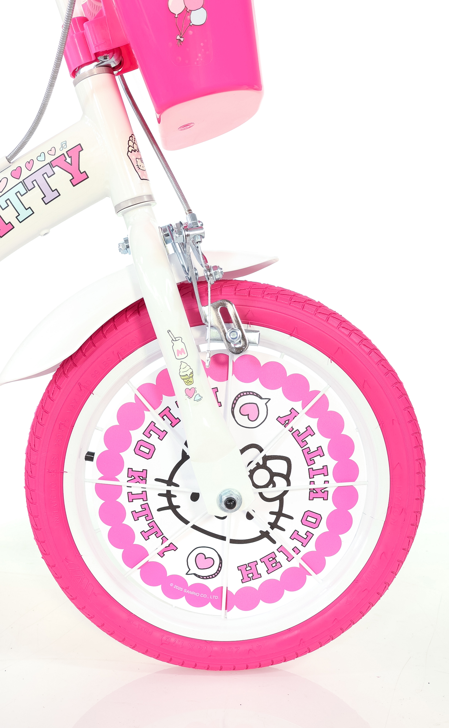 Vaikiškas dviratis Dino Bikes HELLO KITTY, 16″ - 4