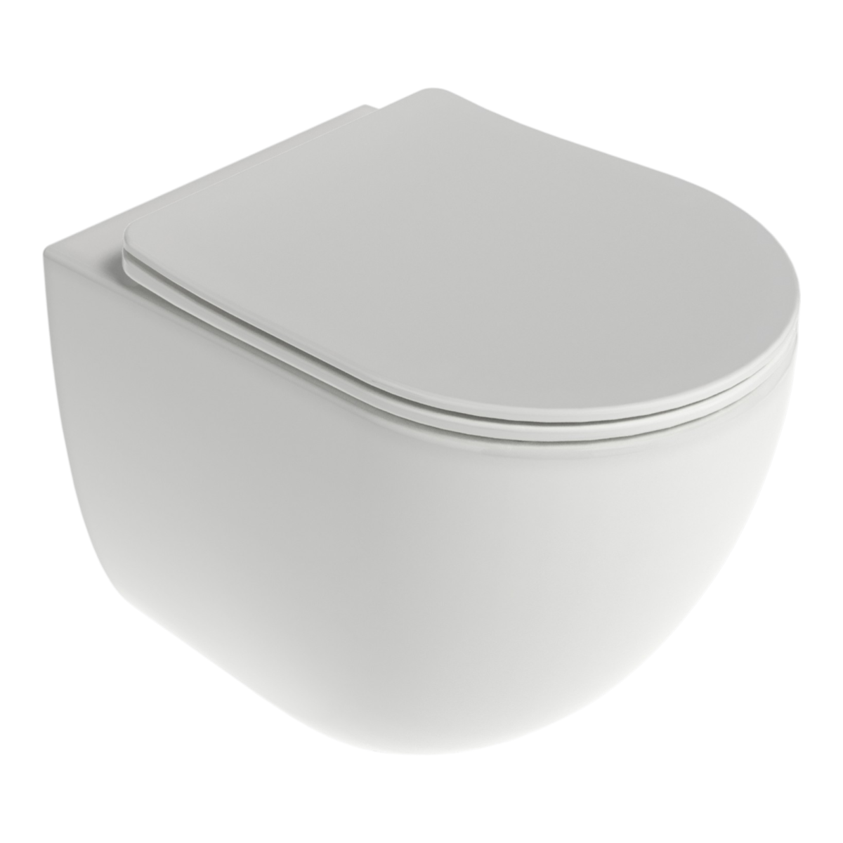 Pakabinamas unitazas RAVAK COMFORT MaxFlow Tornado, su dangčiu, 50 x 39 x 36 cm-0