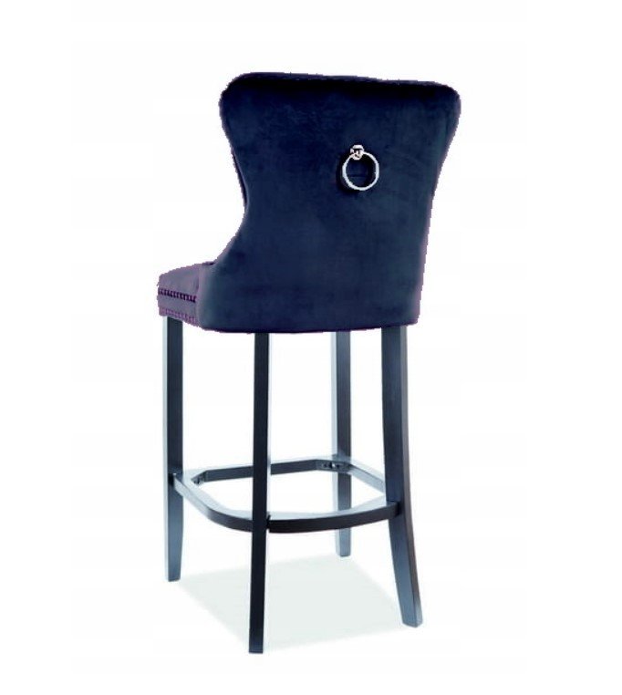 Baro kėdė AUGUST H-1, tamsiai mėlyna - 2