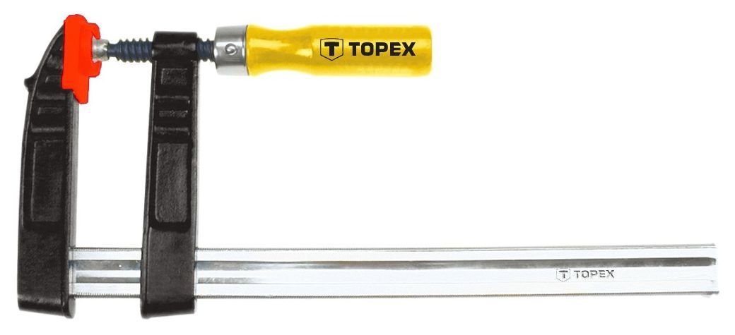 Staliaus spaustuvas TOPEX, 50 x 250 mm