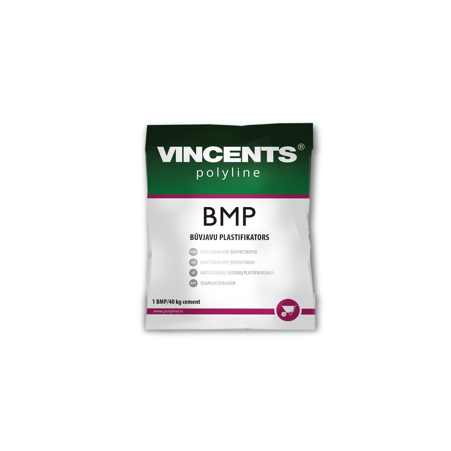 Betono plastifikatorius VINCENTS BMP, 16 g