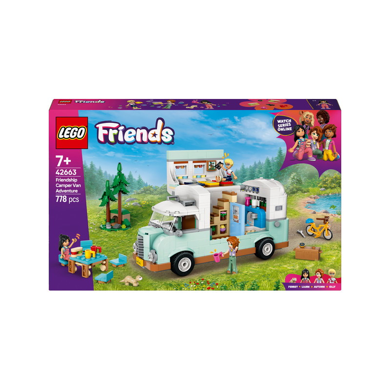 Konstruktorius LEGO Friends Friendship Camper Van Advent - 1
