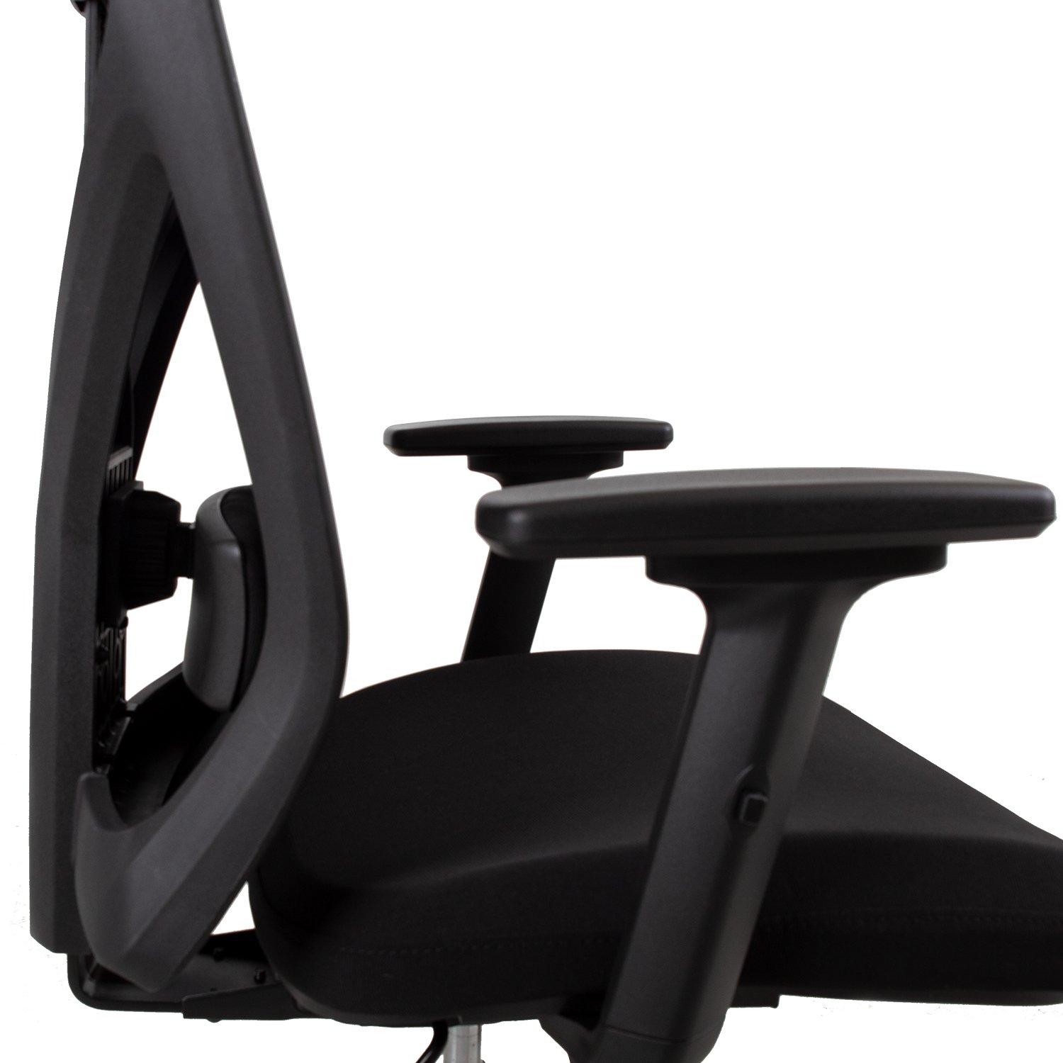 Biuro kėdė MIKE, 64x65x110-120cm, juoda - 5