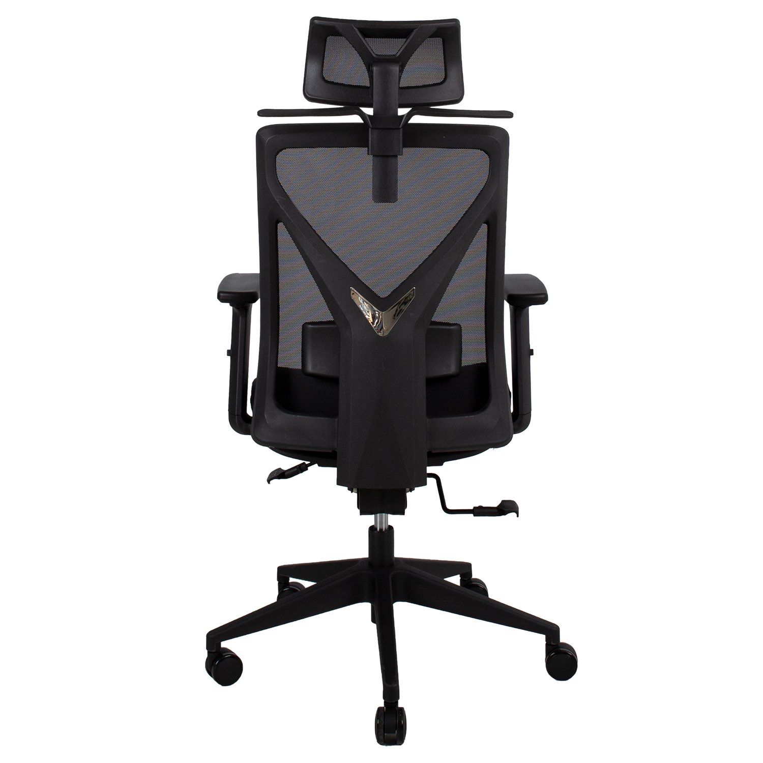 Biuro kėdė MIKE, 64x65x110-120cm, juoda - 3