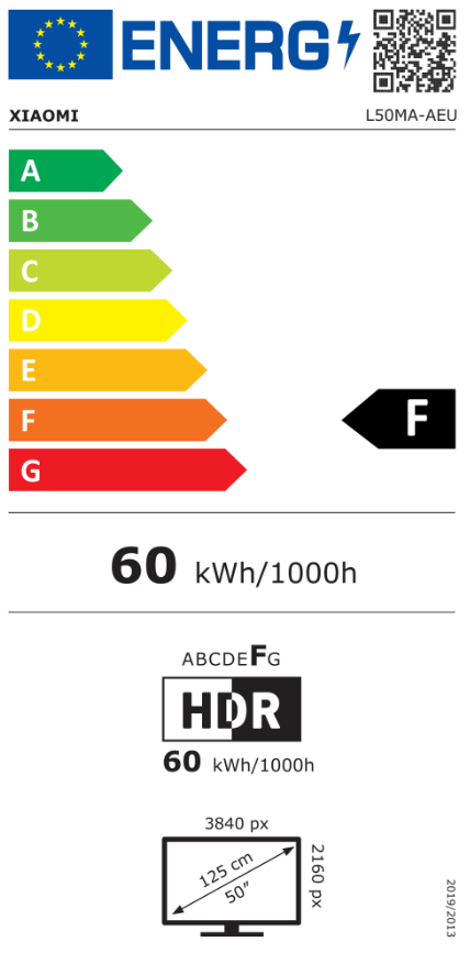 Televizorius Xiaomi L50MA-AEU, LED, 50 " - 5