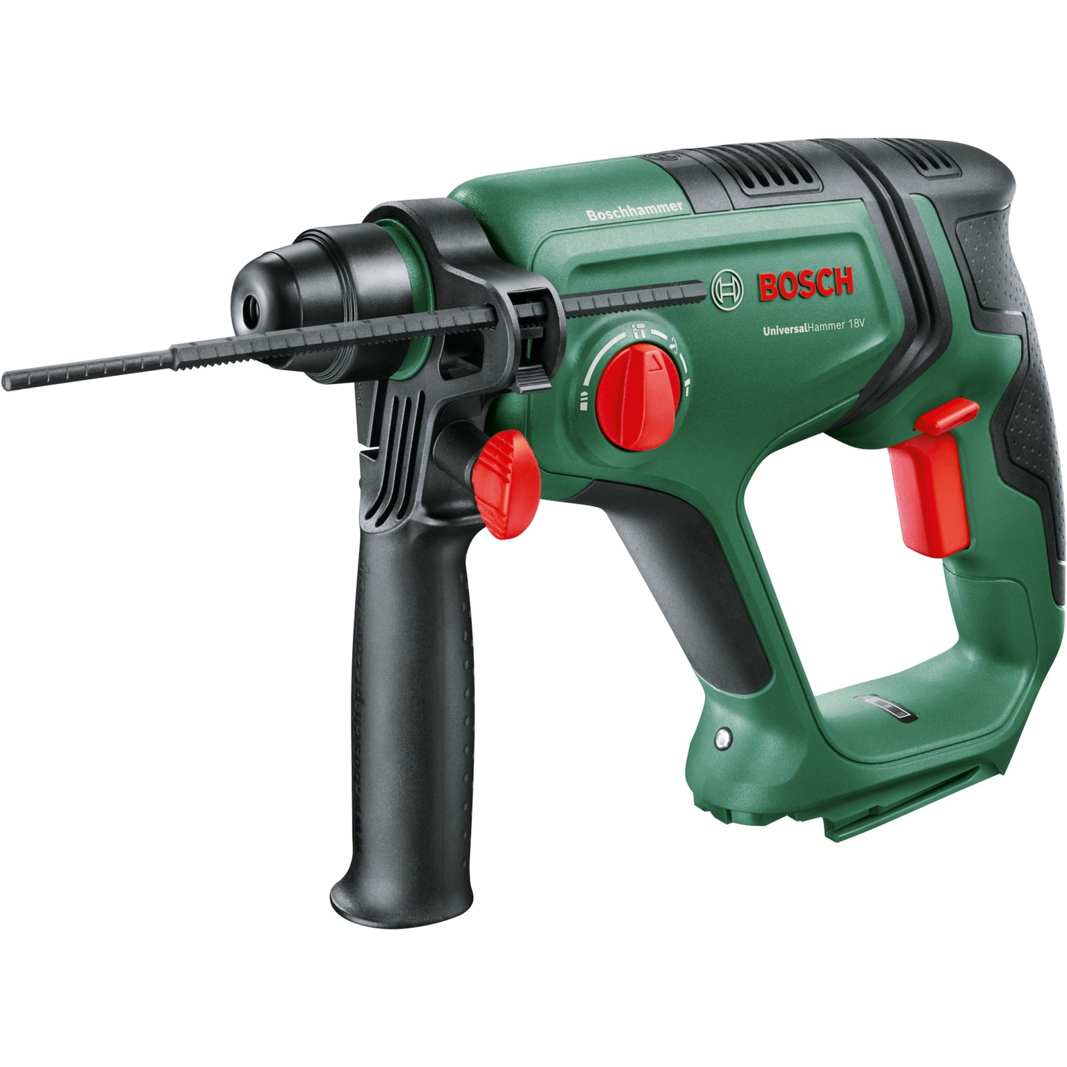 Akumuliatorinis perforatorius BOSCH UniversalHammer Solo, 18 V, 2 J, SDS-plus, be akumuliatoriaus - 2