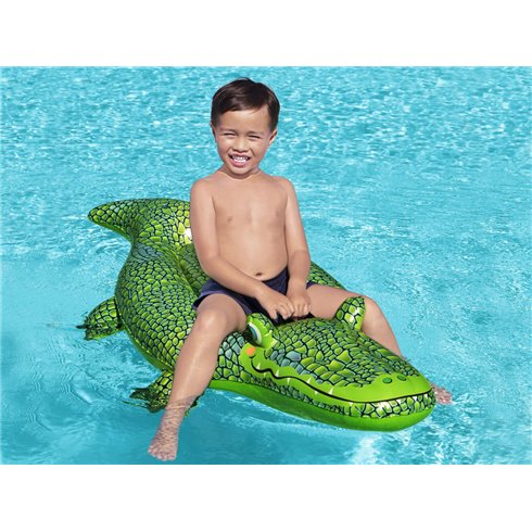 Pripučiamas vandens plaustas BESTWAY Crocodile, 152 x 71 cm - 5