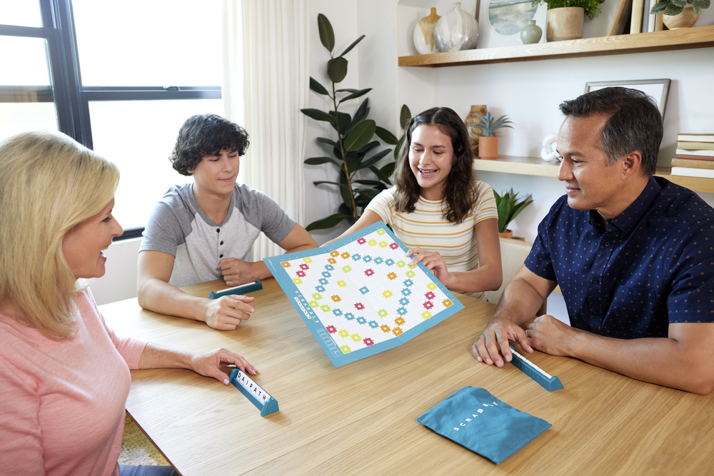 Loginis stalo žaidimas SCRABBLE, LT-1