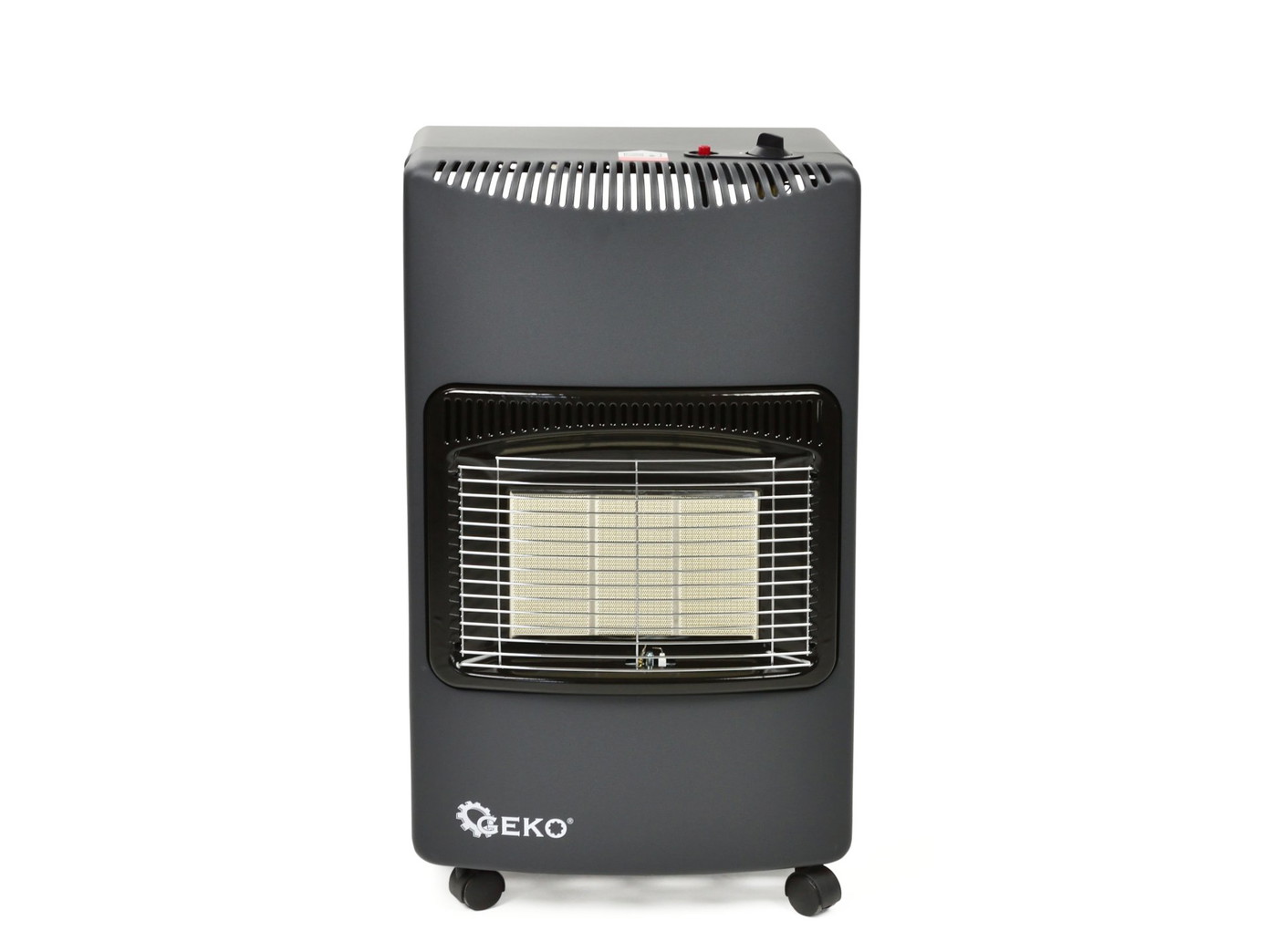 Dujinis šildytuvas GECO, 4,2 kW, su reduktoriumi ir žarna-0
