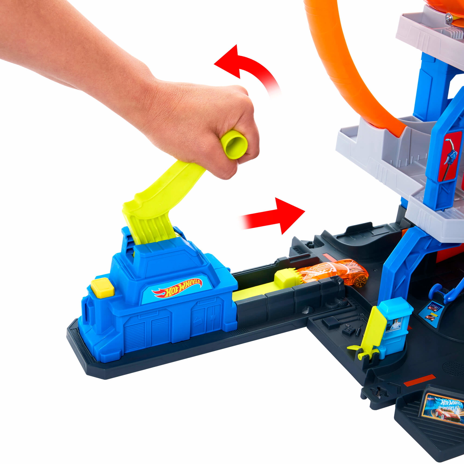 Rinkinys Hot Wheels – Mega garažas su kilpomis (JBM74) - 6