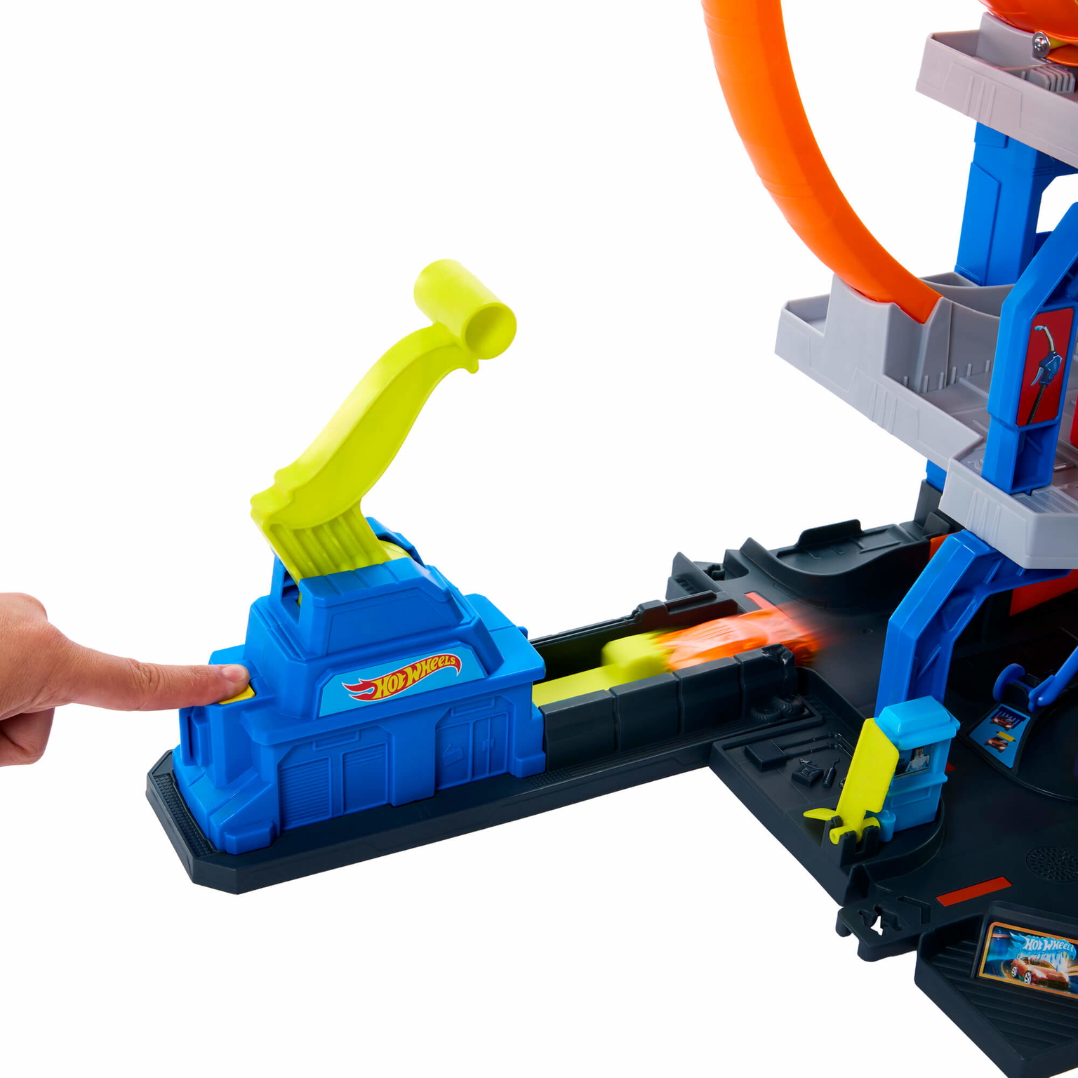 Rinkinys Hot Wheels – Mega garažas su kilpomis (JBM74) - 5