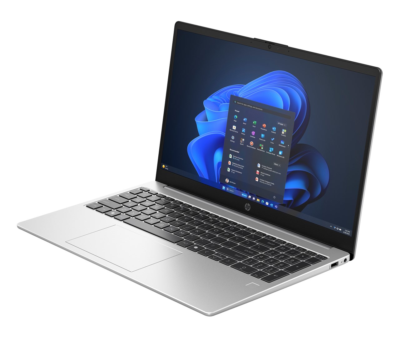 Nešiojamas kompiuteris HP 255R G10 Ryzen 5 7535U 15,6"FHD, 512GB, W11Pro - 4