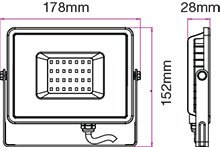 LED prožektorius V-TAC SAMSUNG, 30 W, 3000 K, 2400 lm, IP65, baltos sp. - 2