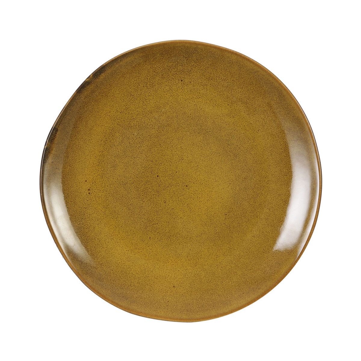 Pietų lėkštė TABO, rudos sp., ø26,5 cm