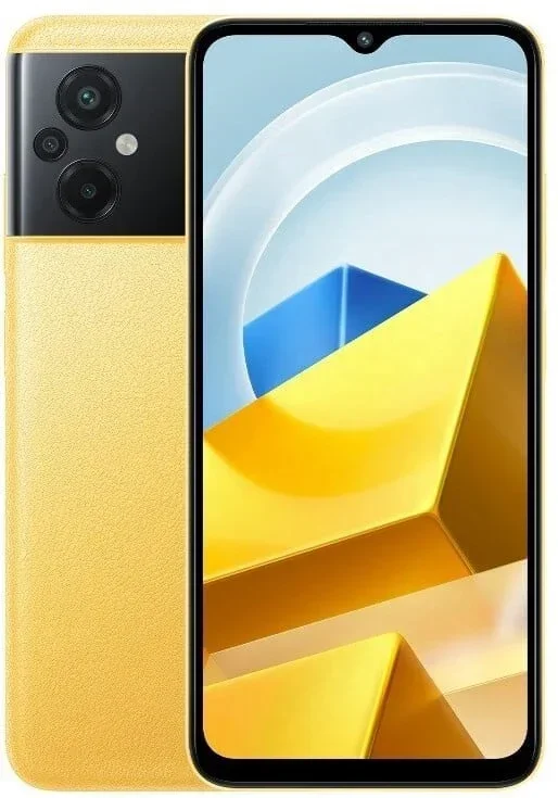 Mobilusis telefonas Poco M5, geltonas, 4GB/128GB - 8