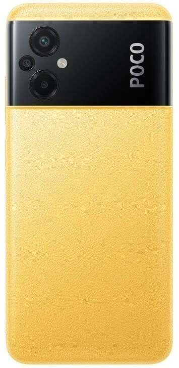 Mobilusis telefonas Poco M5, geltonas, 4GB/128GB - 4