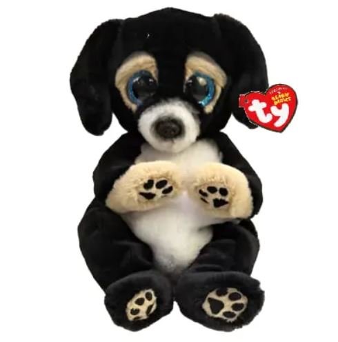 Pliušinis šuo RANGER, juodos spalvos, 15,5 cm