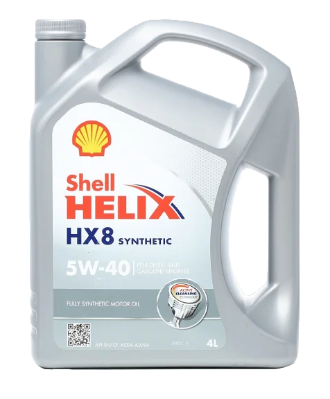 Automobilinė variklio alyva SHELL HELIX HX8 5W-40, 4L