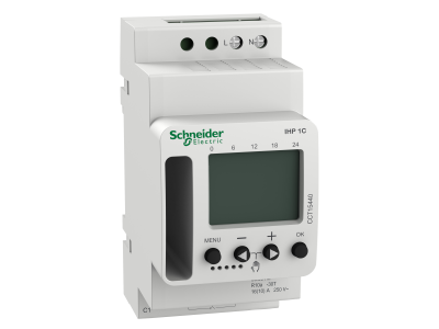 Skaitmeninis laikmatis SCHNEIDER, 230V, 16A, IP20, 56 jungtys; CCT15440-0