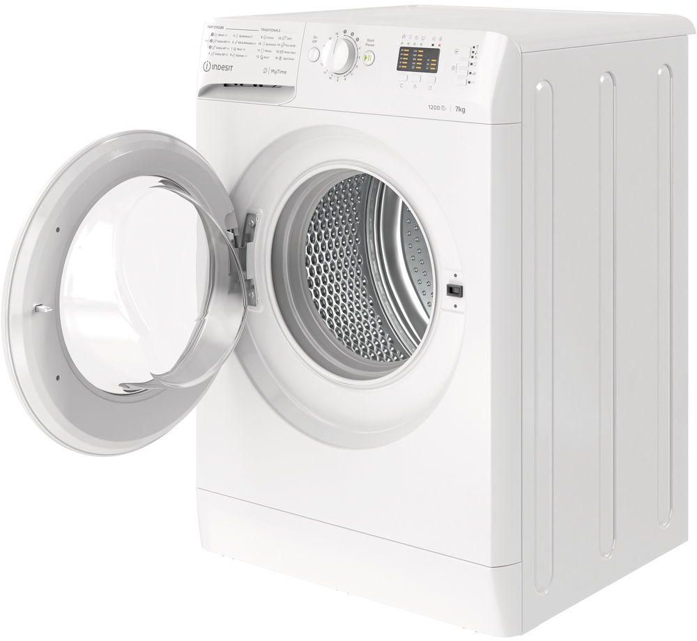 Skalbimo mašina Indesit MTWA 71252 W EE, 7 kg - 2