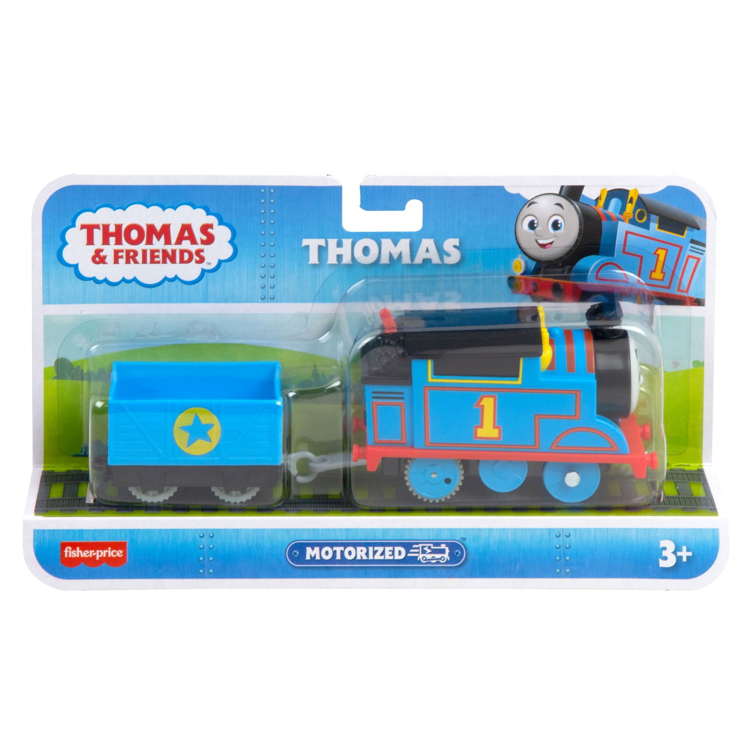 Thomas and Friends motorizuotas garvežiukas su vagonu 2021, įvairių dizainų - 7