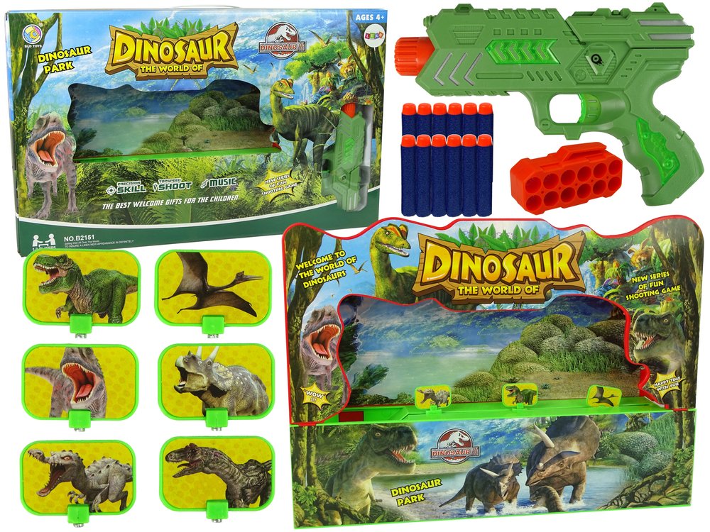 Šaudymo žaidimas Dinozaurai