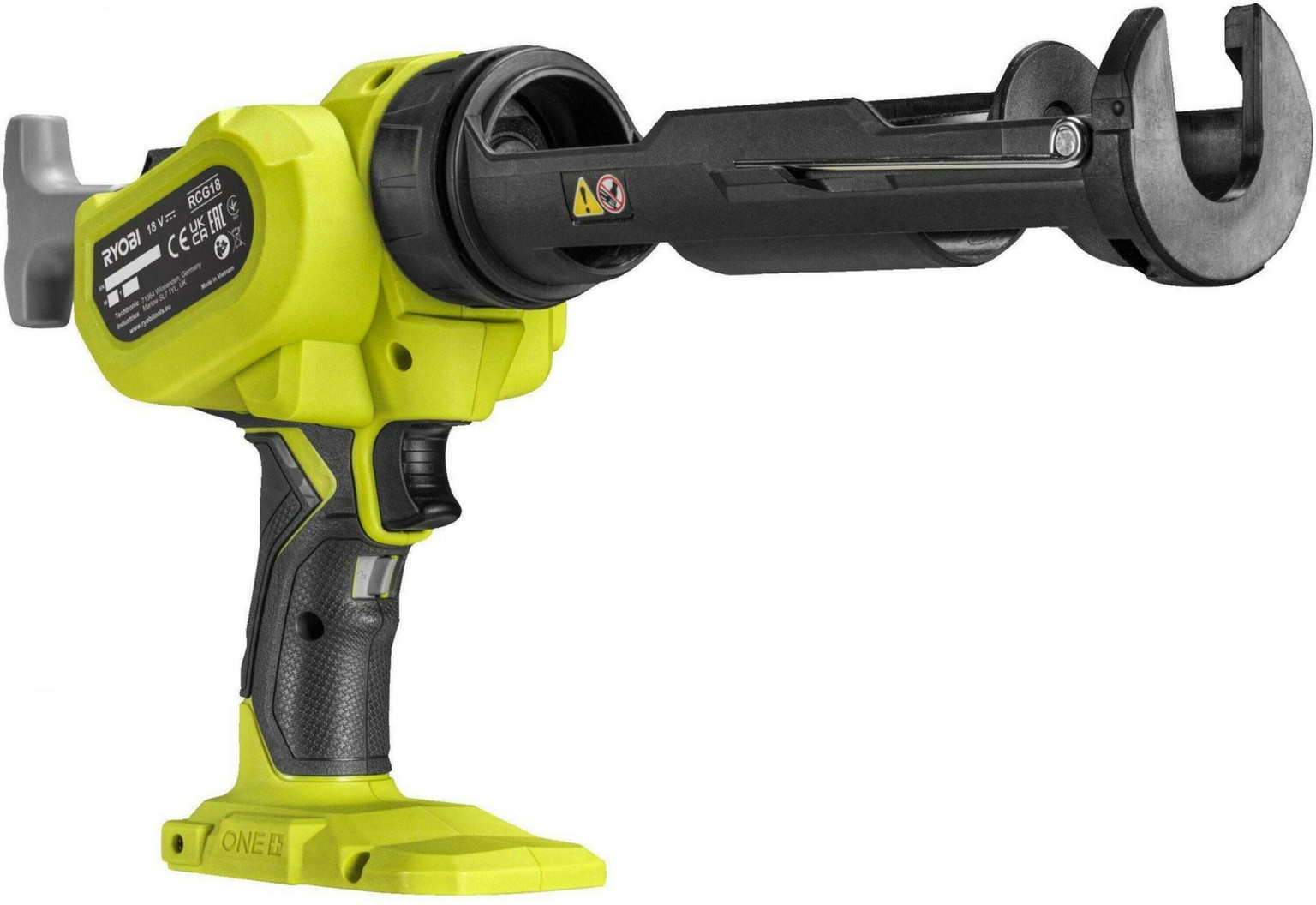 Akumuliatorinis sandarinimo medžiagų pistoletas RYOBI RCG18-0, 18 V (be akum. ir krov.)-1