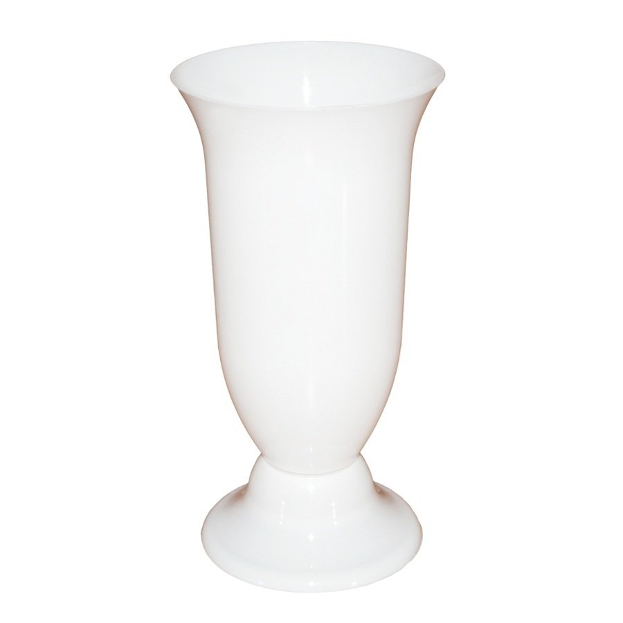 Plastikinė vaza, įvairių sp., 24 x 13 cm