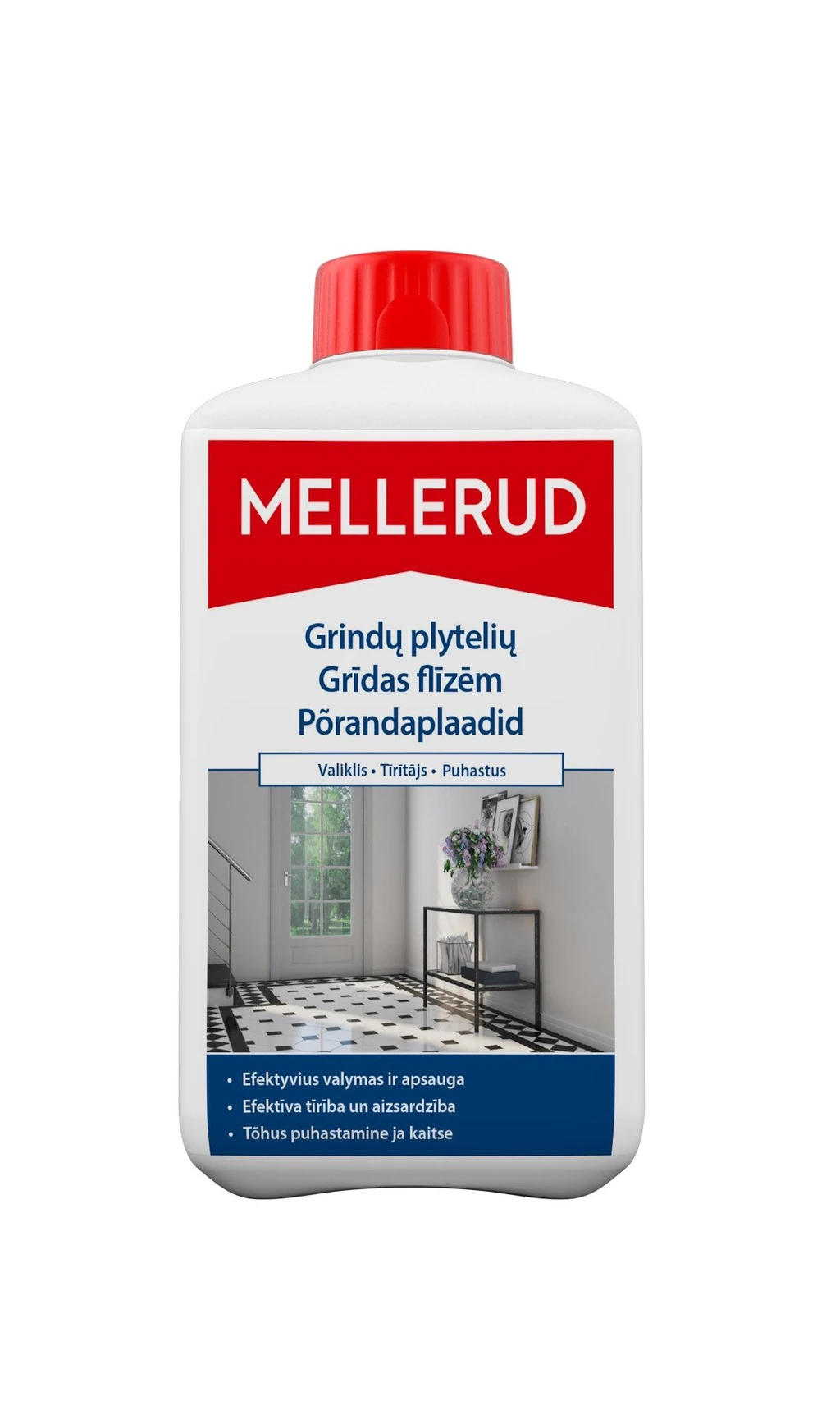 Grindų plytelių valiklis MELLERUD, 1 l