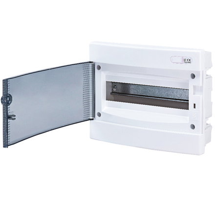 Potinkinis skydelis ETI su skaidriomis durelėmis, 12 modulių, IP40, baltos sp.-0